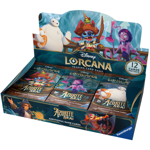 Disney Lorcana TCG - Azurite Sea Booster Box
