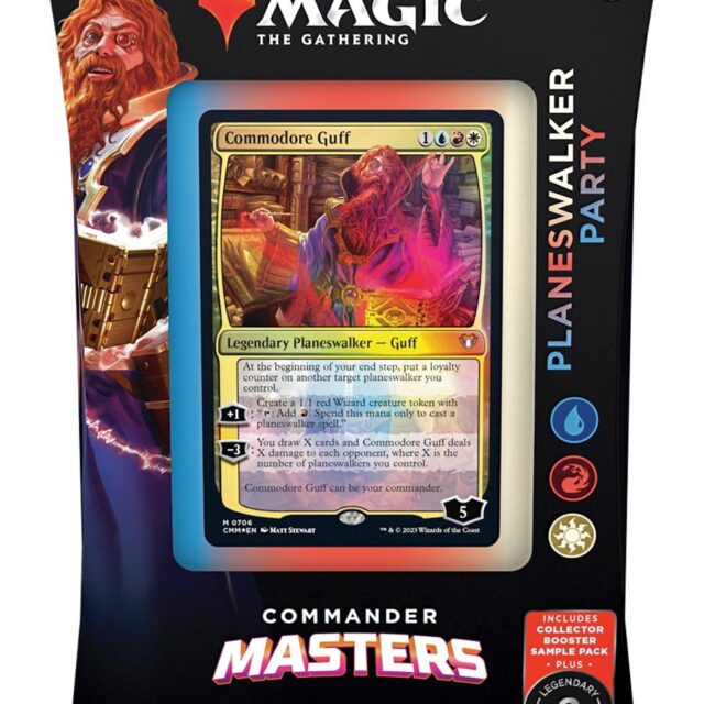 Magic the Gathering Commander Masters Planeswalker Commander Deck