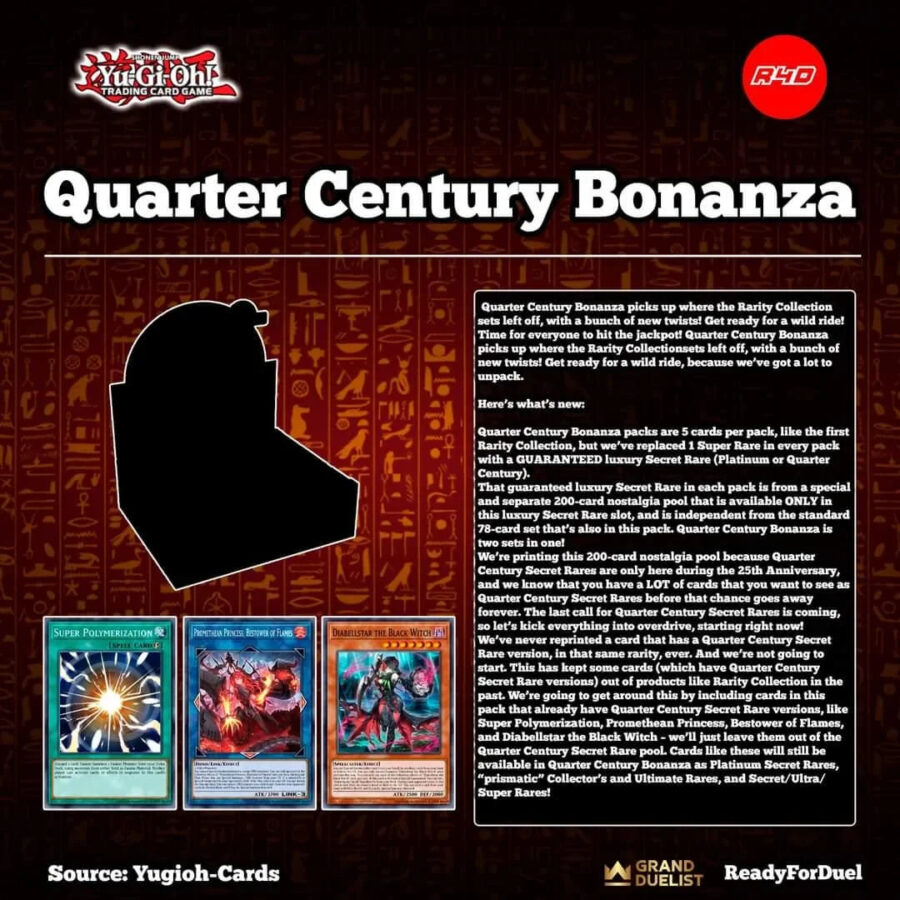 Yugioh - Quarter Century Bonanza: Tuck Box