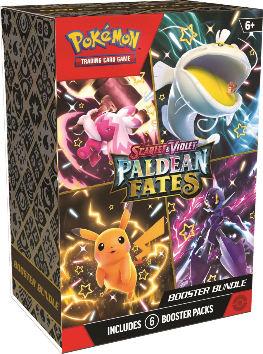 Pokemon Scarlet & Violet: Paldean Fates 6-Pack Booster Bundle