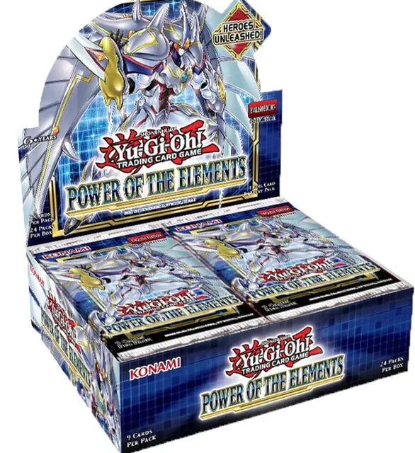 Yu-Gi-Oh! Power of The Elements 1st Edition Booster Box
