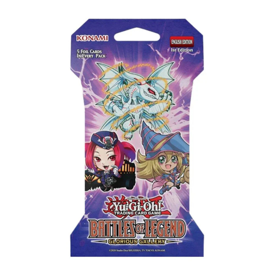 Yugioh - Battles of Legend: Glorious Gallery Sleeved Booster Pack