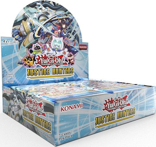 Yugioh - Justice Hunters Booster Box Case - 12 Boxes - 1st Edition