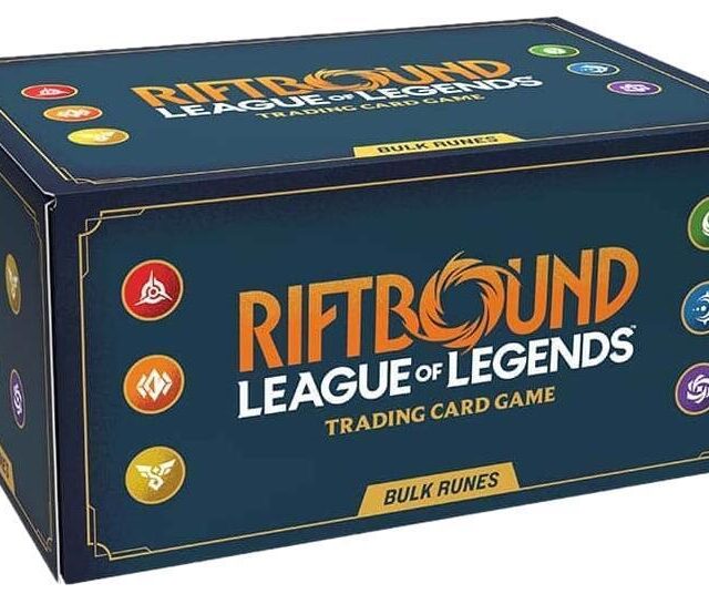 Riftbound League of Legends Spiritforged Bulk Rune Box