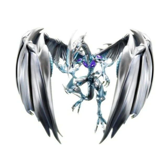 BANDAI S.H.MonsterArts Yu-Gi-Oh! Stardust Dragon Action Figure JAPAN OFFICIAL