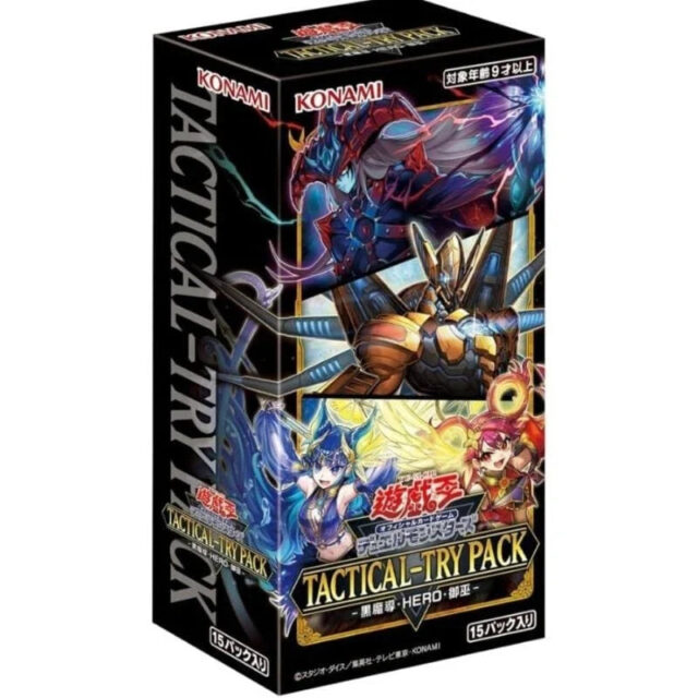 Konami Yu-Gi-Oh! OCG Tactical-Try Pack Black Magic Hero Booster Pack Box TCG