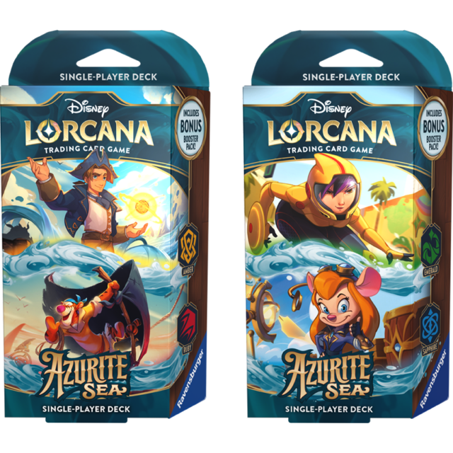 Disney Lorcana TCG - Azurite Sea Starter Decks