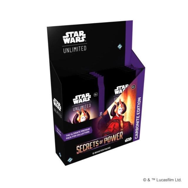 Star Wars: Unlimited: Secrets of Power - Carbonite Booster Box