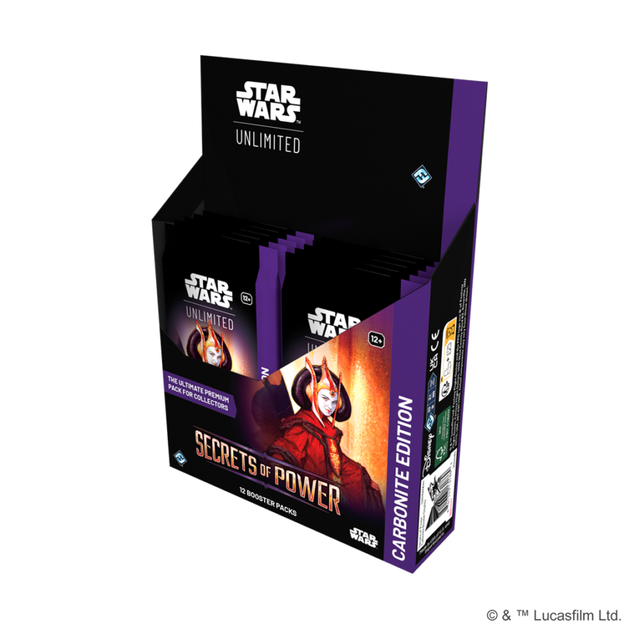 Star Wars Unlimited Carbonite Booster Box - Secrets of Power