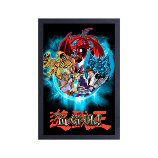 Yugioh Group Framed Art Print