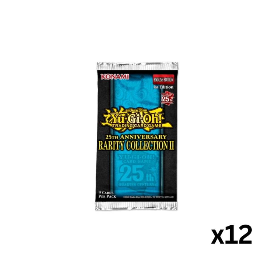 Yugioh 25th Anniversary Rarity Collection 2 Booster Box Case