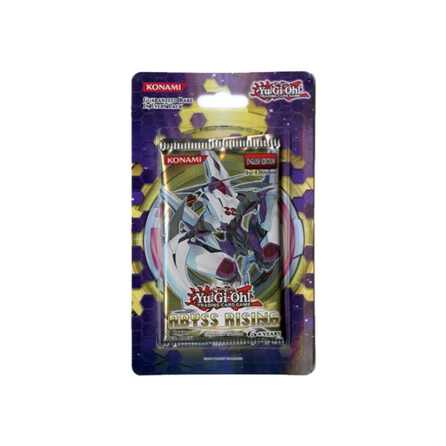 Yugioh - ABYSS RISING BLISTER PACK - 1ST EDITION