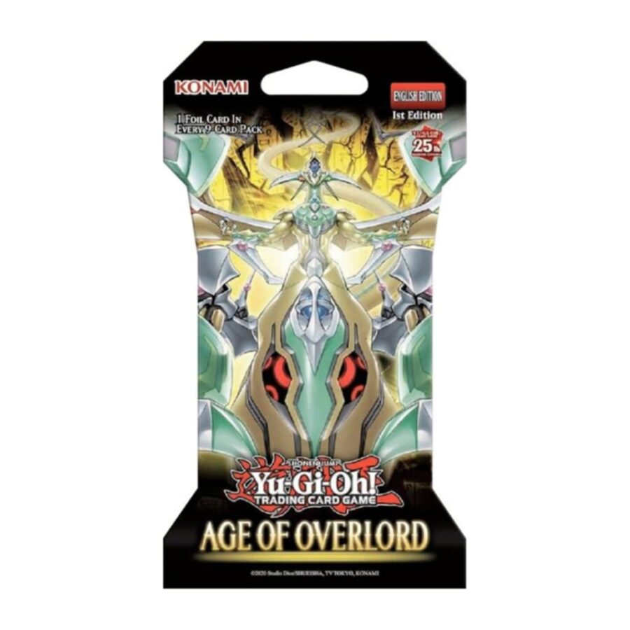 Yugioh - Age of Overlord Blister - 1st Edition