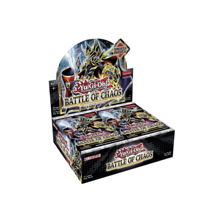 Yugioh Battle Of Chaos Booster Box 1st Edition