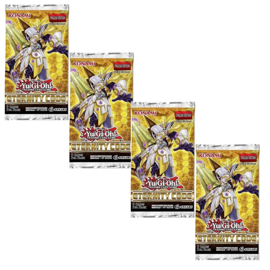 Yugioh Eternity Code 1st Edition Booster Pack (24 bundle)