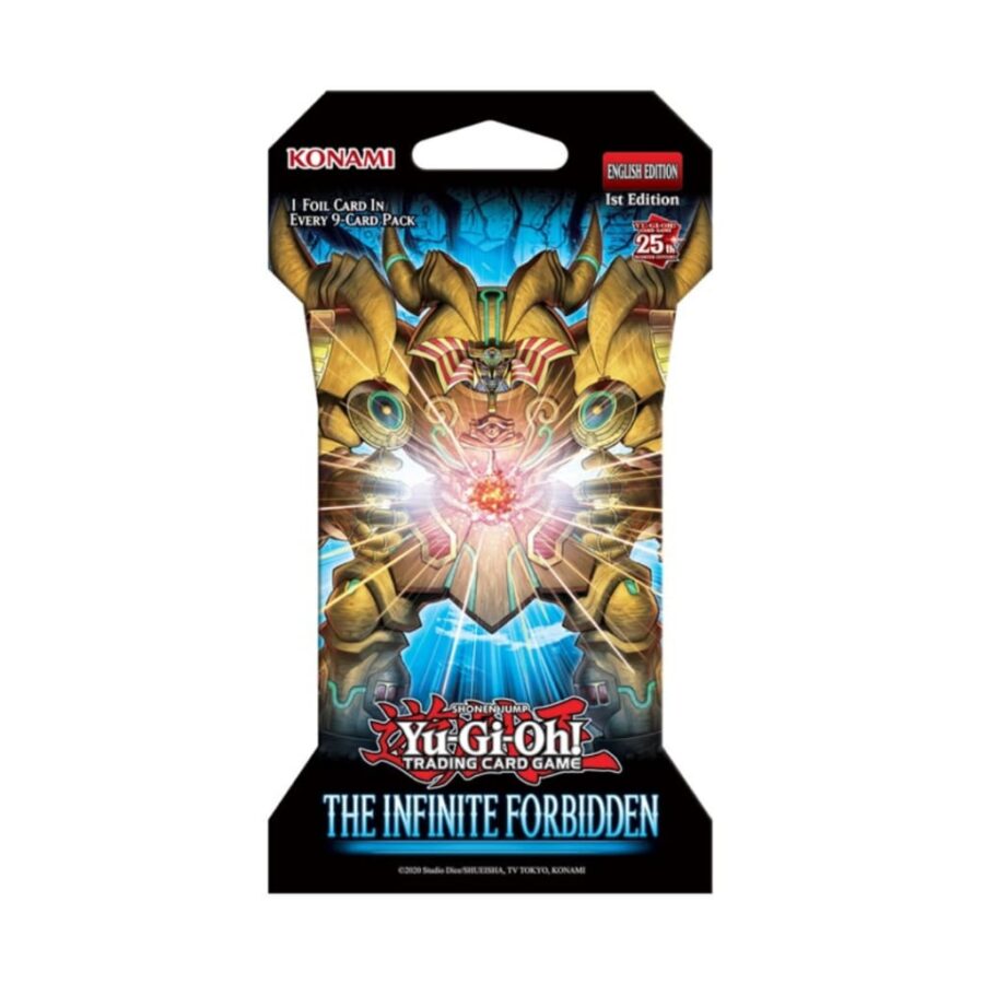 Yugioh Infinite Forbidden 1st Edition Blister Pack