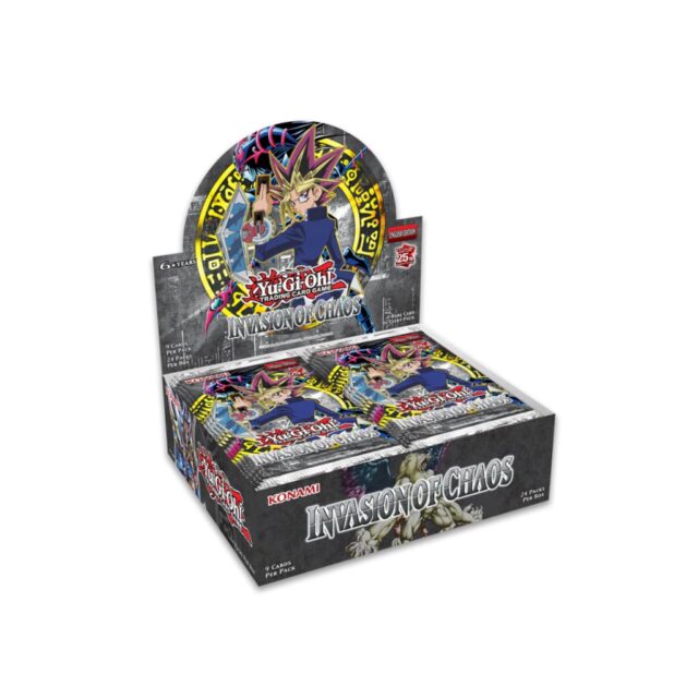 Yugioh Invasion Of Chaos Unlimited 25th Anniversary Booster Box