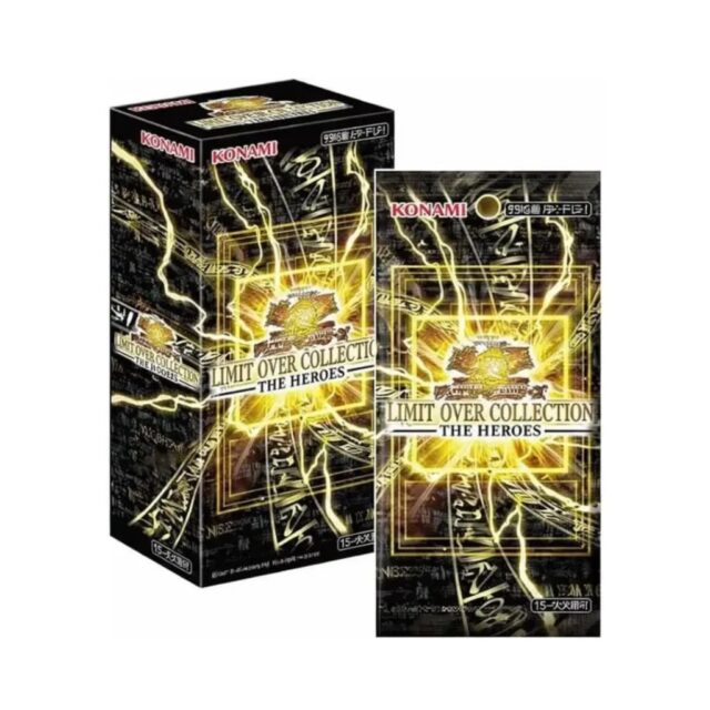 Yugioh Limit Over Collection The Heroes Japanese Booster Box