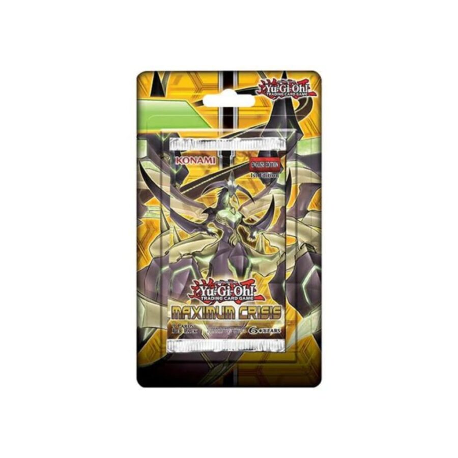 Yugioh - MAXIMUM CRISIS - BLISTER PACK