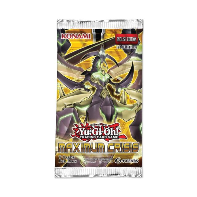 Yugioh Maximum Crisis Booster Pack - 1st Edition