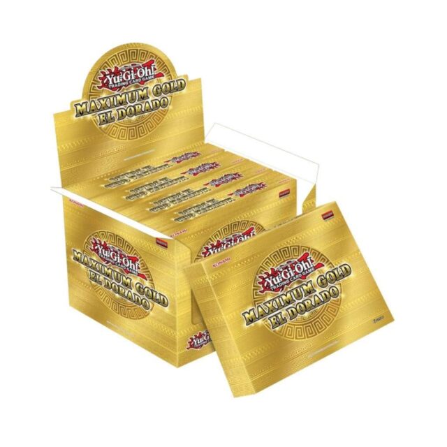 Yugioh Maximum Gold El Dorado Display