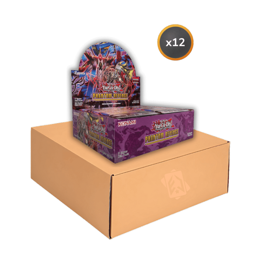 YuGiOh! Phantom Revenge Booster Box Case (12 Boxes)