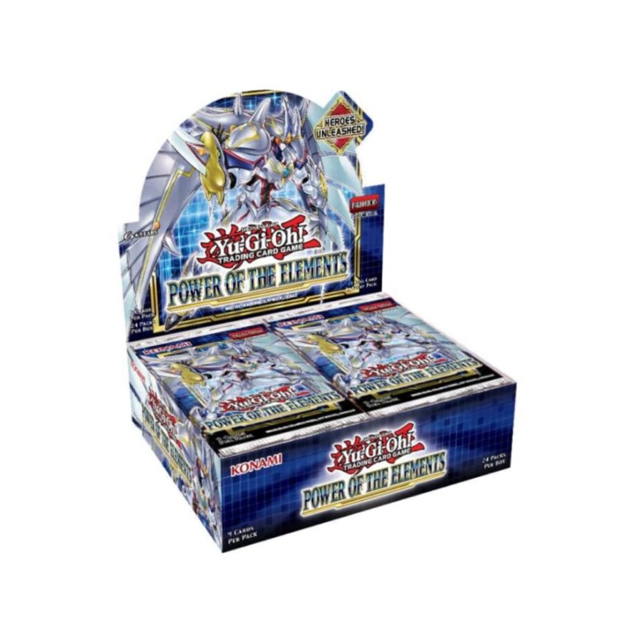 Yugioh Power Of The Elements Booster Box 1st Edition