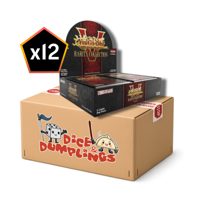Rarity Collection 5 Booster Box Case (12 Boxes) | Yu-Gi-Oh! TCG
