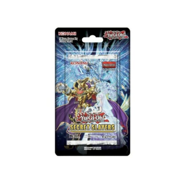 Yugioh Secret Slayers 1st Edition Blister Pack Sealed New