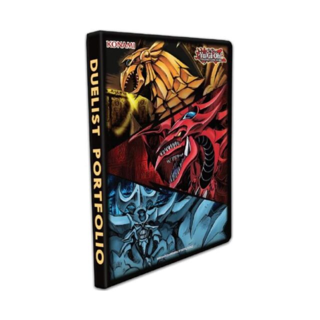 Yugioh Slifer, Obelisk, and Ra 9 Pocket Binder