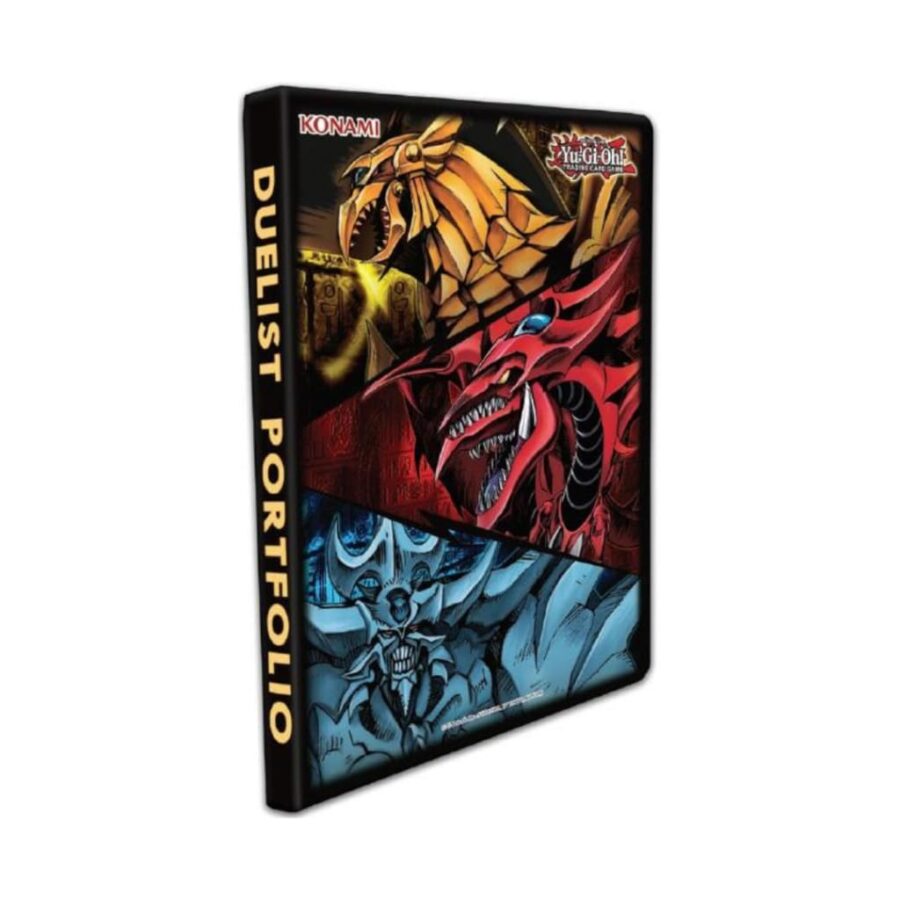 Yugioh Slifer, Obelisk, and Ra 9 Pocket Binder