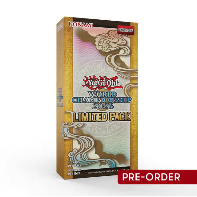 YuGiOh! 2026 Limited World Championship Booster Box