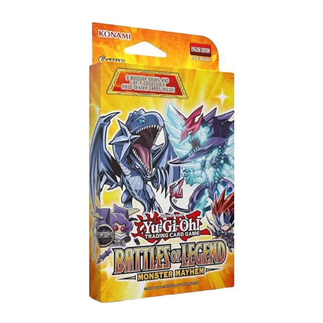 YuGiOh! Battles of Legends: Monster Mayhem 3-Booster Tuckbox