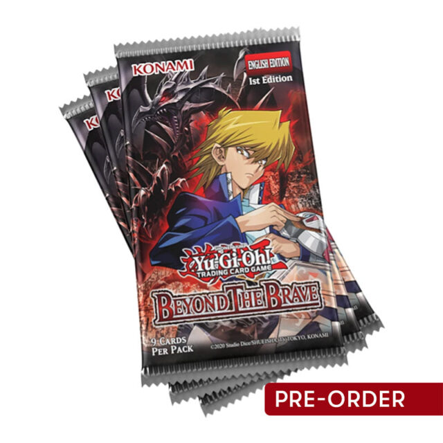 YuGiOh! Beyond the Brave 3-Booster Tuck Box