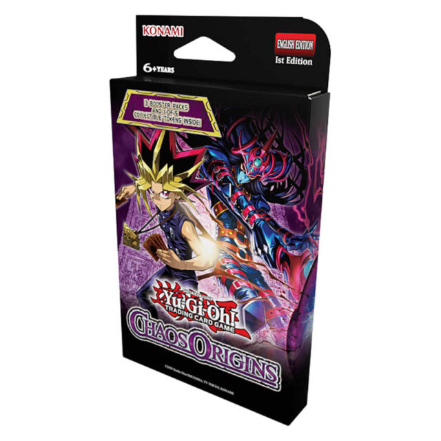 YuGiOh! Chaos Origins 3-Booster Tuckbox