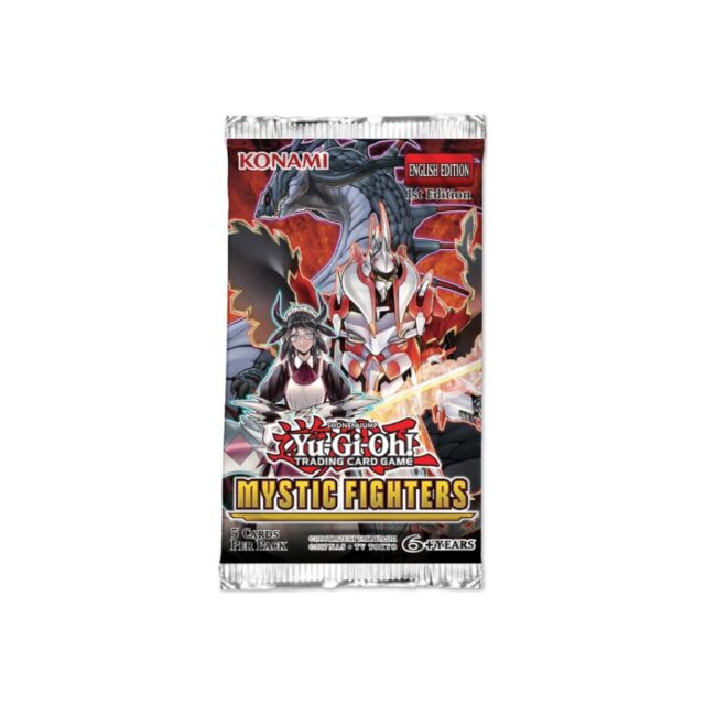 Yuigoh Mystic Fighters Booster Pack 1st Edition